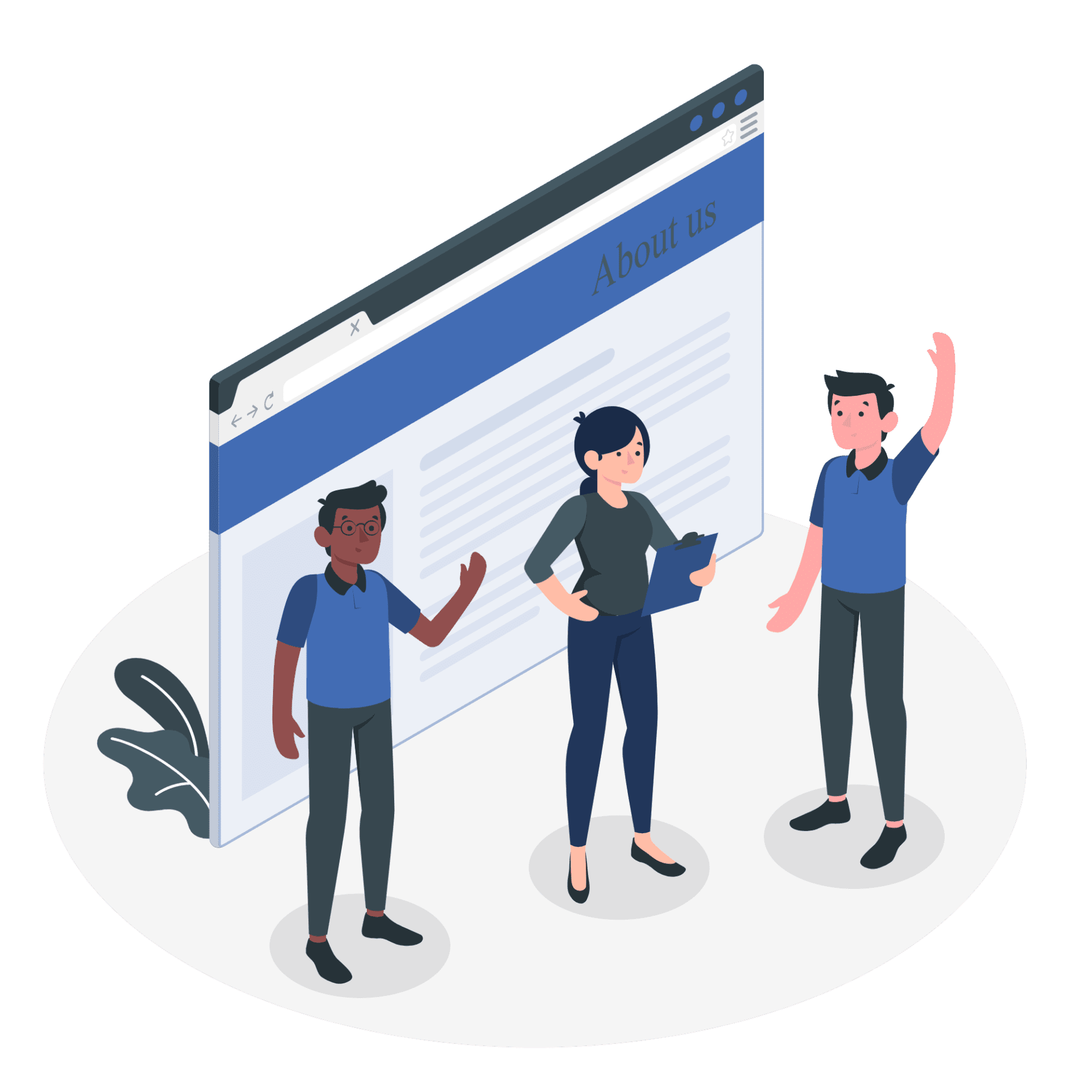 About us page-amico About us page-amico